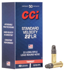 CCI - .22 LR Standard Velocity 40 Grain