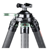 Sunwayfoto - 4 Section Carbon Fiber Tripod Kit for Hunting/Shooting - T3640CS-D