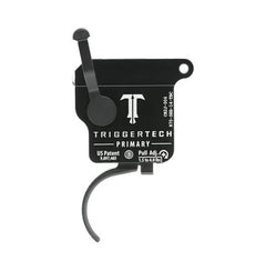 TriggerTech - Rem 700 Factory Primary Curved Single Stage Trigger - Black - R70-SBB-14-TBC