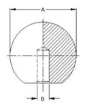Sporting Services - Replacement Duroplast Bolt Knob for AW / AT / AX / AXMC Rifles