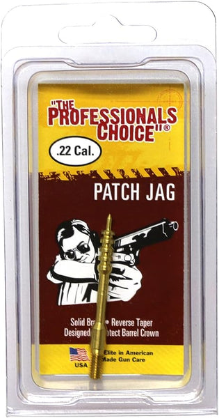 The Professional Choice - Brass Patch Jag .22 Cal