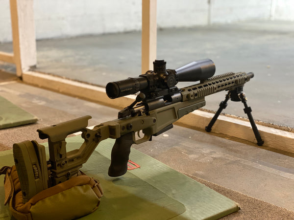 Bergara - B-14 R .22LR in Accuracy International AT AICS Folding Stock