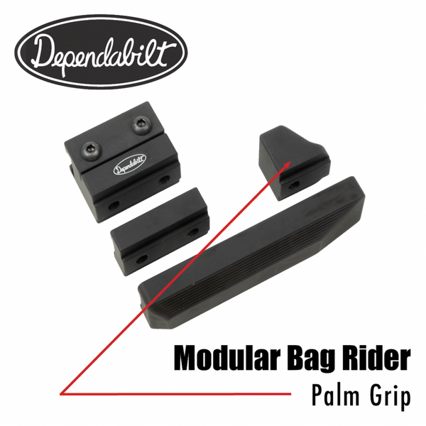 Sawtooth Rifles - Modular Bag Rider Palm Grip, from Dependabilt