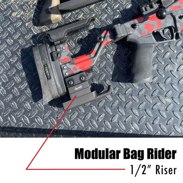 Sawtooth Rifles - Modular Bag Rider 1/2" Riser, from Dependabilt