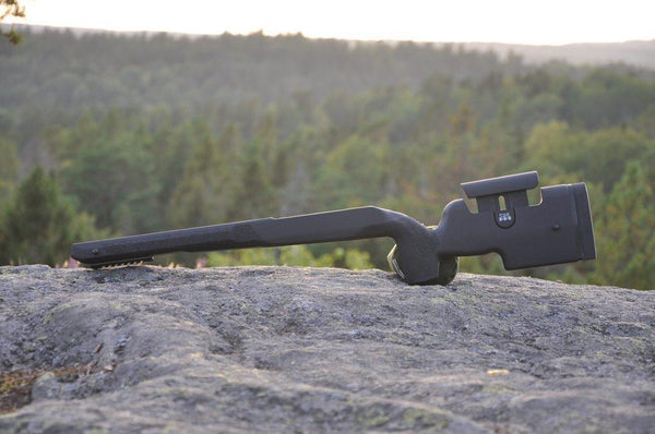 PSE - E-Tac Mil-Spec (Rem 700 & Clones) Carbon Fibre Stock - Right Hand