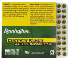 Remington - No. 9½ Magnum Rifle Primers - Qty 100