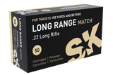 SK - .22LR Long Range Match 40 Grain - 50 Rds