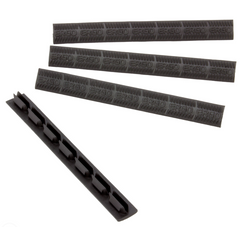 ERGO - 7-Slot KeyMod WedgeLok Rail Covers (4pk) - Black