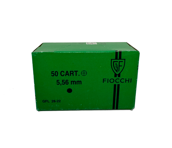 Fiocchi - 5.56mm, SS109, GFL 28-22 - 50 Rds
