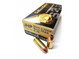 Sellier & Bellot - 9mm LUGER / PARA 115g 9x19 JHP
