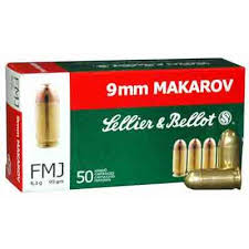 Sellier & Bellot - 9mm MAKAROV FMJ