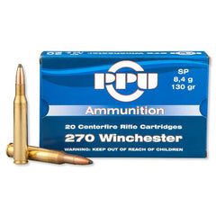 PPU - .270 Win 130gr SP - 20 Rds