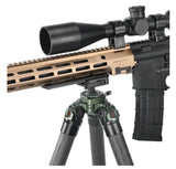 Sunwayfoto - 4 Section Carbon Fiber Tripod Kit for Hunting/Shooting - T3240CSL