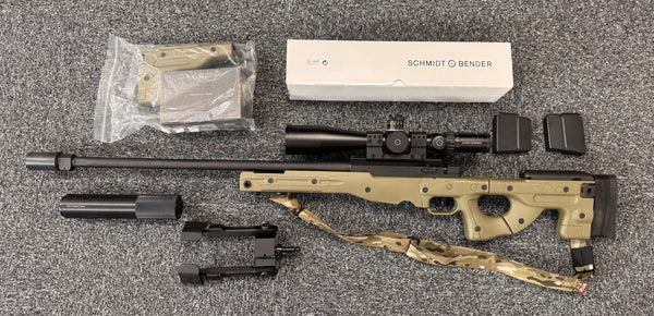 Accuracy International - AT Fixed .308 Bolt Action Rifle System + S&B 5-25x56 PMII Scope - Used