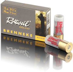 Rottweil - Brenneke 12G 31.5g Slug - 10 Rds