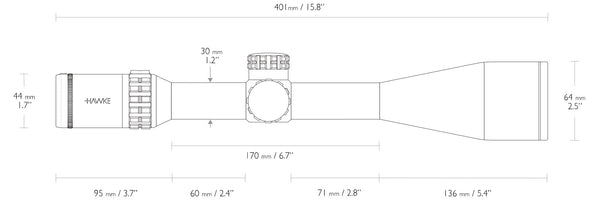 Hawke - Frontier 30 SF 5-30x56