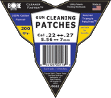 Bore Smith - Premium Gun Cleaning Triangle Patches
