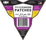 Bore Smith - Premium Gun Cleaning Triangle Patches