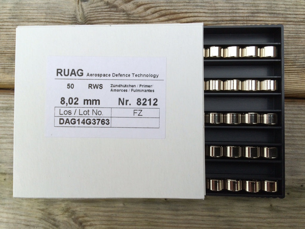 RWS (RUAG) - .50 Cal Anvil Primers – Sporting Services Ltd