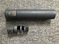 A-TEC - Marksman (up to) .338 Calibre Sound Moderator / Suppressor for AI Tactical Brake