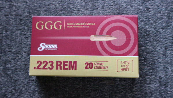 GGG - .223 Rem (5.56 x 45) HPBT (Sierra) Match