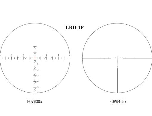 Delta Optics Stryker HD 4.5-30x56 FFP LRD-1P Illuminated MIL Zerostop
