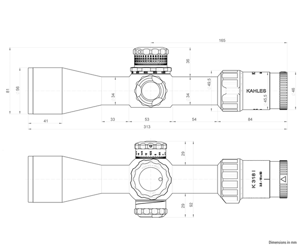 Kahles - K318i 3.5-18x50i