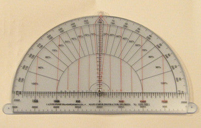 TBF Systems - ASATS Sniper Protractor (Degrees)