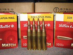 Sellier & Bellot - .338 Lapua Magnum Ammunition